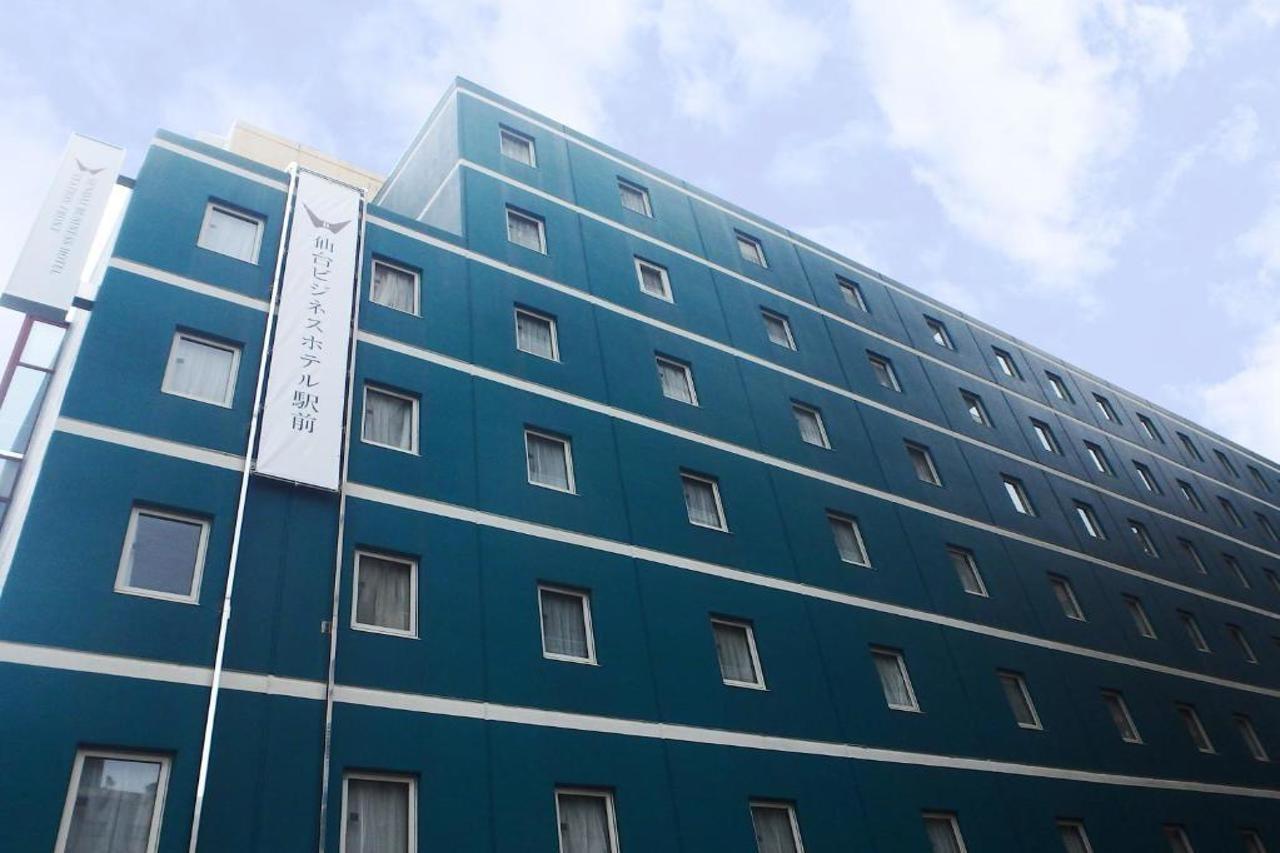 Sendai Business Hotel Ekimae Buitenkant foto