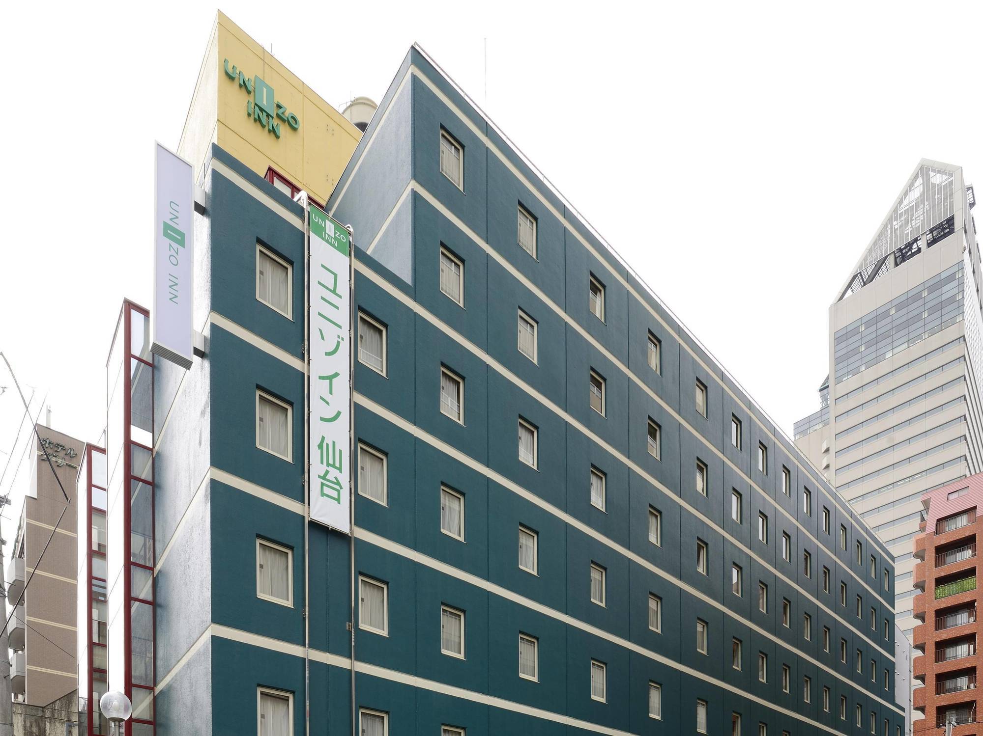 Sendai Business Hotel Ekimae Buitenkant foto